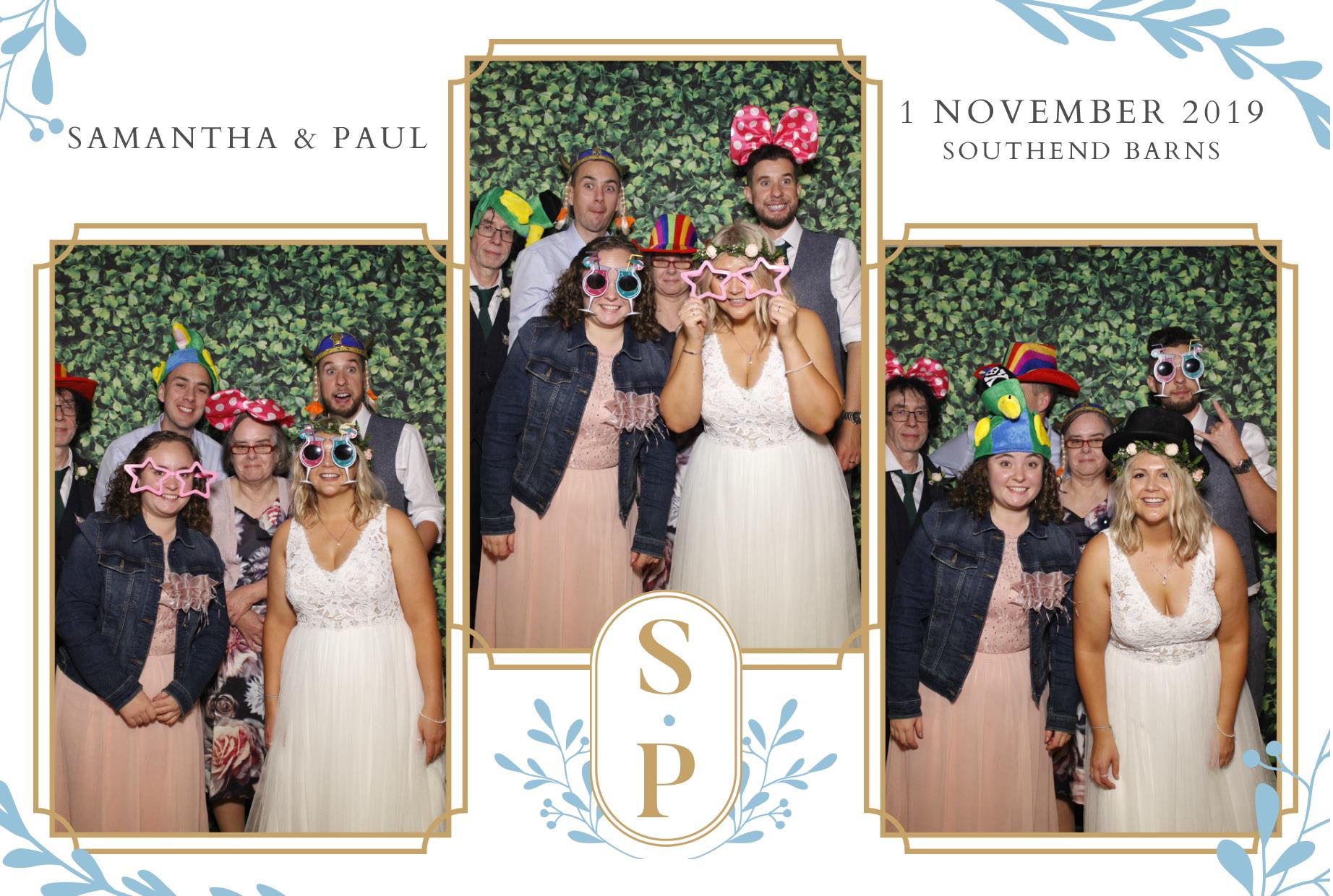 Paul and Samantha's Wedding | View more photos from the event at gallery.myphotoboothexperience.co.uk/u/MyPhotoBoothExperienceLtd/Paul-and-Samanthas-Wedding